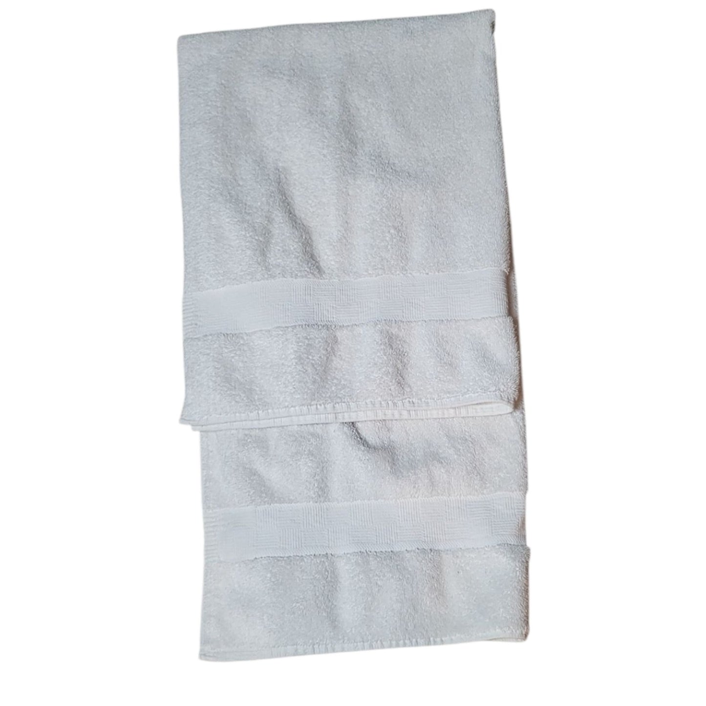 100% Egyptian Cotton White Towel
